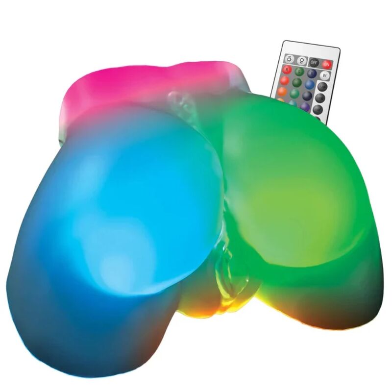 PDX ELITE - GO-GO BOOTY LED MEGA ILLUMINATED MALE MASTURBATOR