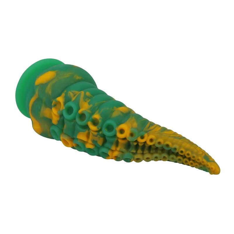 POWER MONSTERS - ABYSSAL COLOSSUS BICOLOR FANTASY SILICONE DILDO 22.5 CM Ø 6 CM