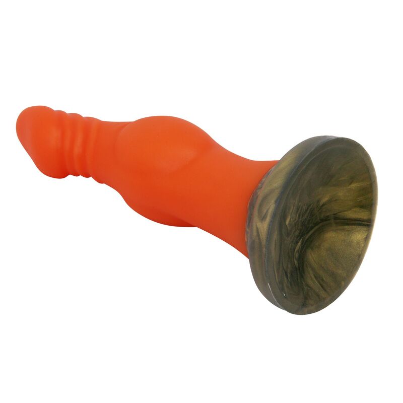 POWER MONSTERS - BLAZEHEART CHARGER FANTASY SILICONE DILDO 18.5 CM Ø 4.5 CM