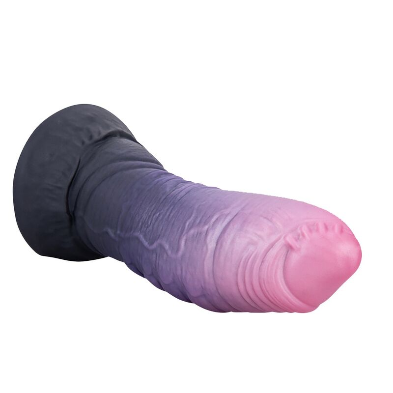 POWER MONSTERS - DREADFUL FIEND BICOLOR FANTASY SILICONE DILDO 24 CM Ø 6 CM