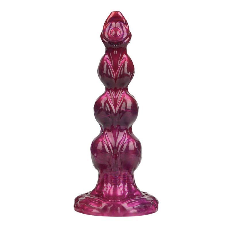 POWER MONSTERS - PRIMAL BEASTLORD PINK TRANSLUCENT FANTASY SILICONE DILDO 26 CM Ø 5 CM