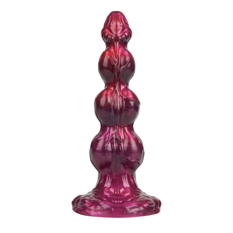 POWER MONSTERS - PRIMAL BEASTLORD PINK TRANSLUCENT FANTASY SILICONE DILDO 26 CM Ø 5 CM