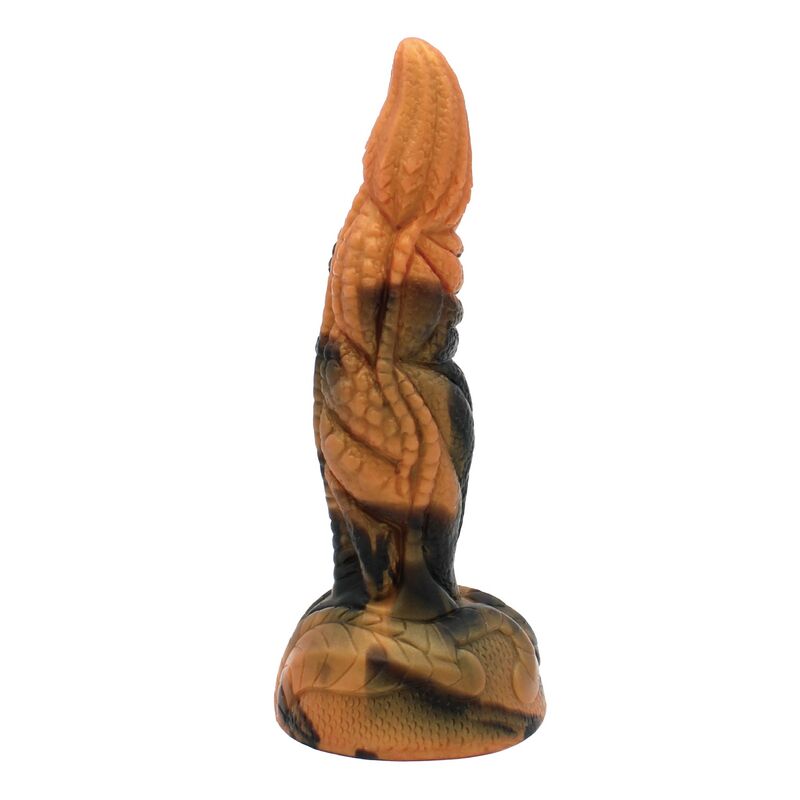 POWER MONSTERS - TYRANNOSAURUS BICOLOR FANTASY SILICONE DILDO 20.5 CM Ø 5 CM