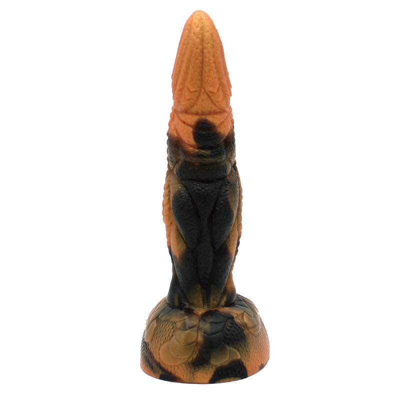 POWER MONSTERS - TYRANNOSAURUS BICOLOR FANTASY SILICONE DILDO 20.5 CM Ø 5 CM
