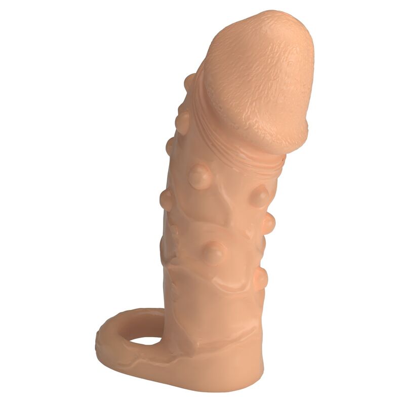 PRETTY LOVE - MANICOTTO DI ESTENSIONE DEL PENE DORT 14 CM Ø 4 CM NATURALE