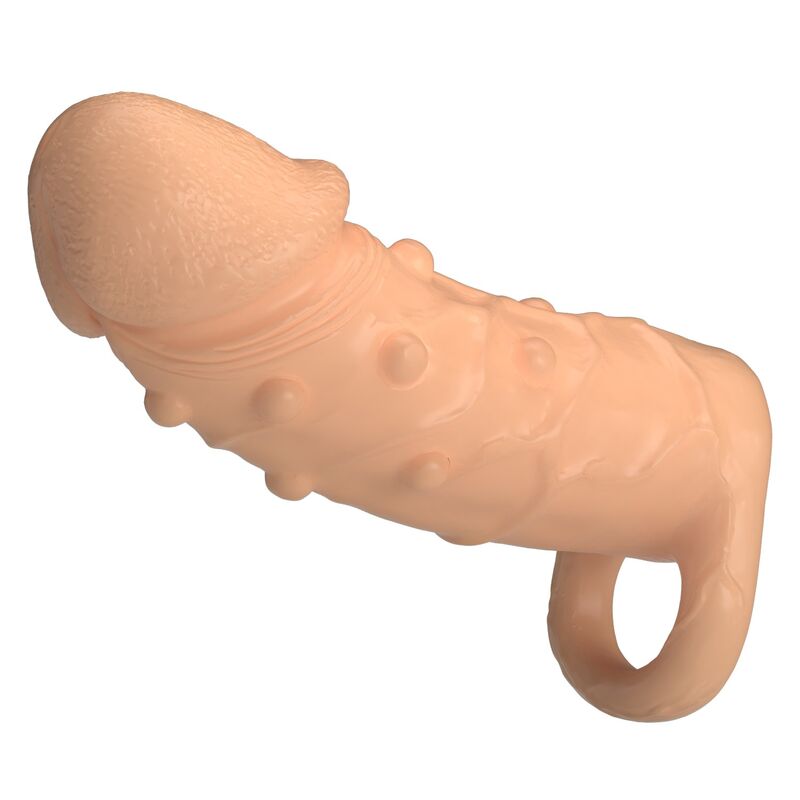 PRETTY LOVE - MANICOTTO DI ESTENSIONE DEL PENE DORT 14 CM Ø 4 CM NATURALE