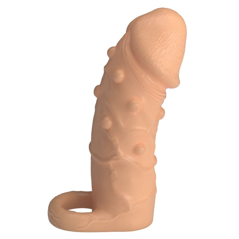 PRETTY LOVE - MANICOTTO DI ESTENSIONE DEL PENE DORT 14 CM Ø 4 CM NATURALE