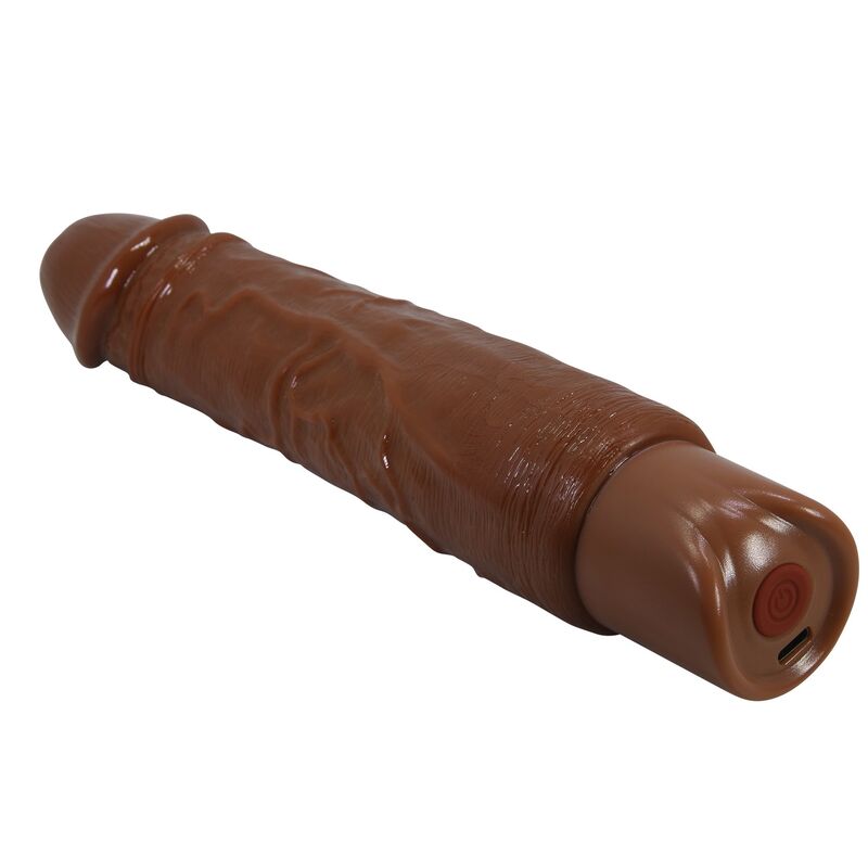 PRETTY LOVE - DUKE REALISTISK VIBRATOR 23.5 CM Ø 4.8 CM BRUN