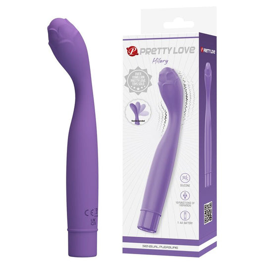 PRETTY LOVE - HENRY VIBRADOR FLEXÍVEL PONTO G ROXO