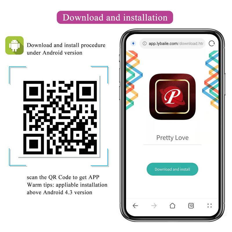 PRETTY LOVE – PULSIERENDES VIBRATIONS-EI MIT APP-STEUERUNG, 12 FUNKTIONEN, USB-AUFLADBAR, PINK