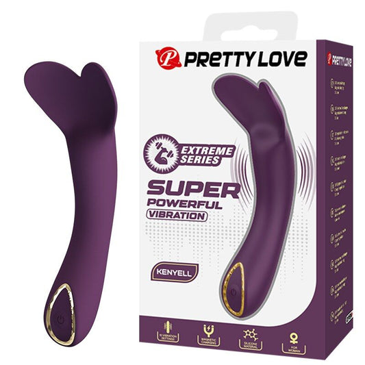 PRETTY LOVE - KENYELL VIBRADOR RECARREGÁVEL 10 FUNÇÕES ROXO