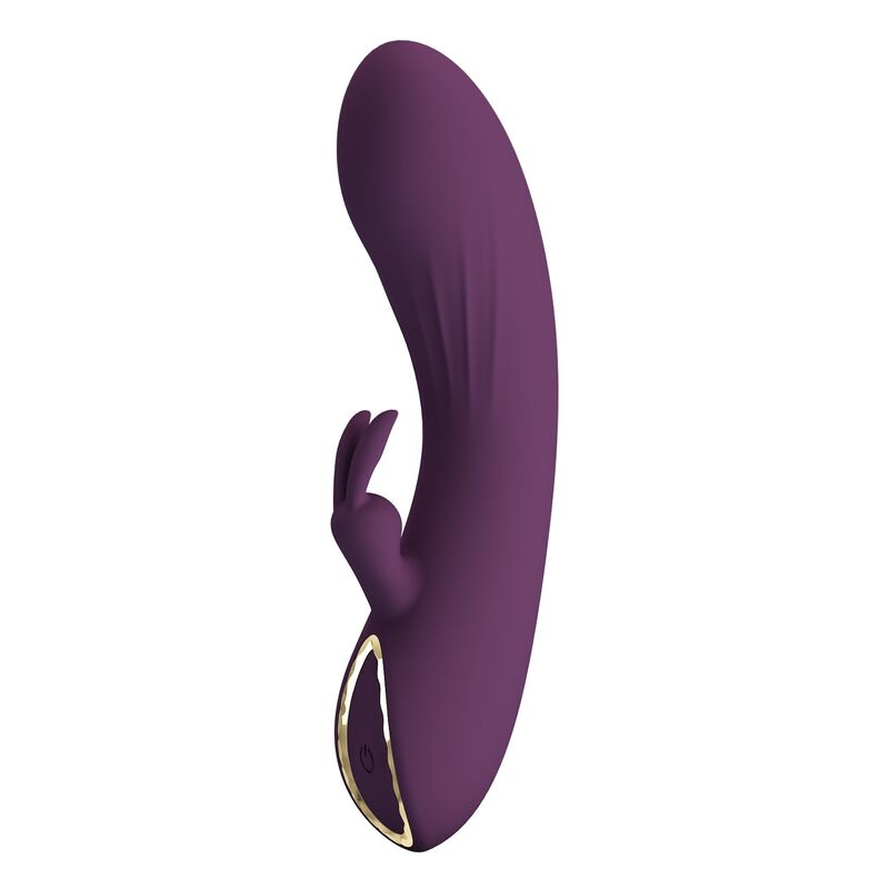 PRETTY LOVE - LANDYN RECHARGEABLE RABBIT VIBRATOR 10 FUNCTIONS PURPLE