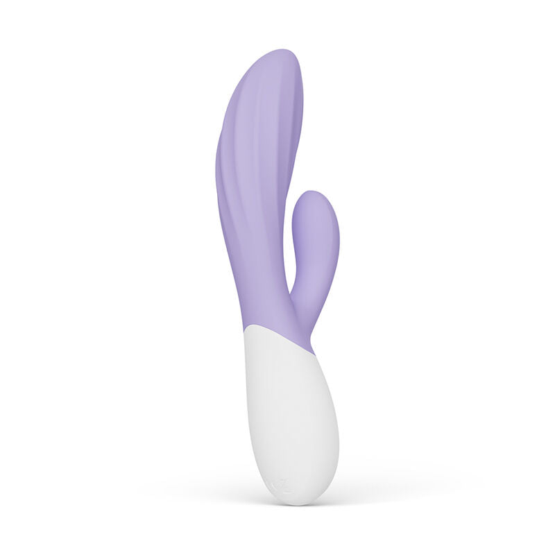 LELO - INA TWIST DOUBLE VIBRATOR RABBIT FOR G-SPOT AND CLITORIS LAVENDER