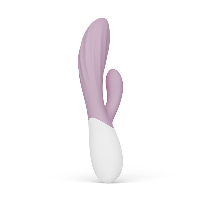 LELO - INA TWIST DOUBLE VIBRATOR RABBIT FOR G-SPOT AND CLITORIS PINK