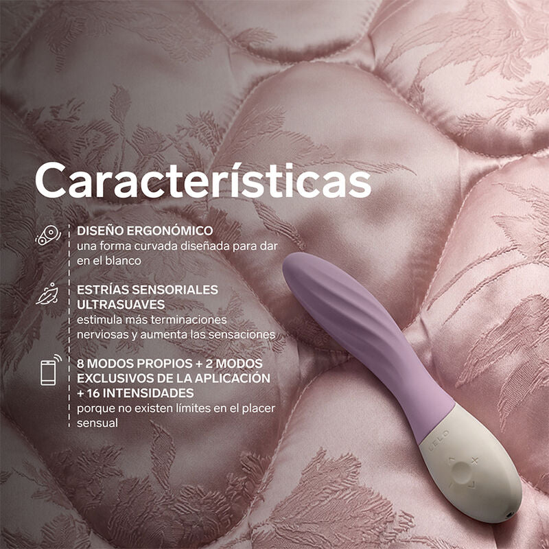 LELO - MONA TWIST RECHARGEABLE APP-CONTROLLED G-SPOT VIBRATOR LAVENDER