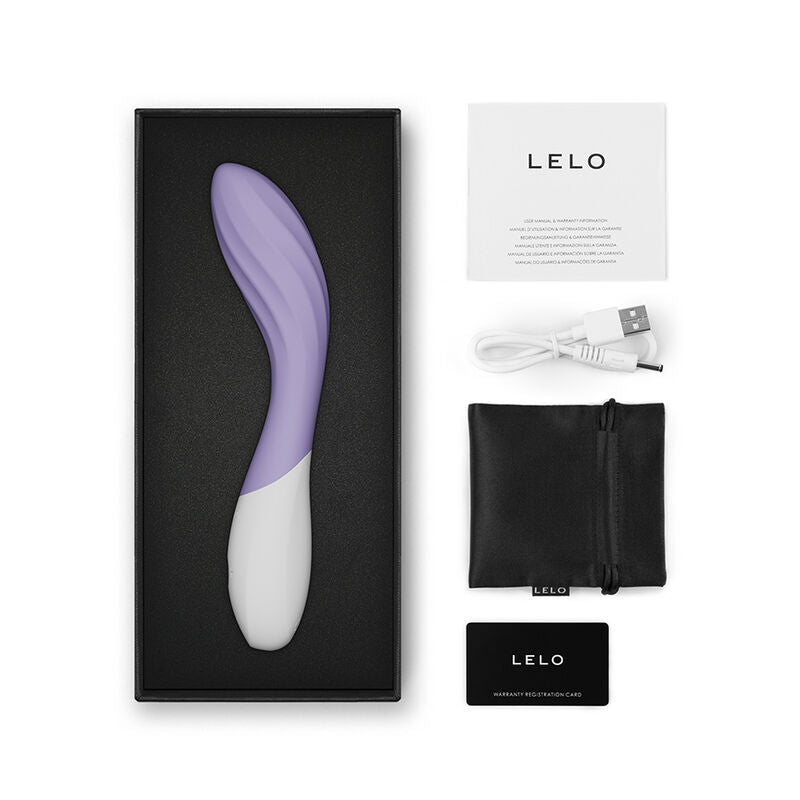 LELO - MONA TWIST RECHARGEABLE APP-CONTROLLED G-SPOT VIBRATOR LAVENDER