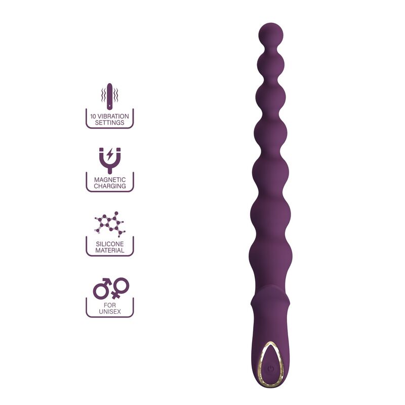PRETTY LOVE - MADISON WIEDERAUFLADBARER ANAL-VIBRATOR 10 FUNKTIONEN