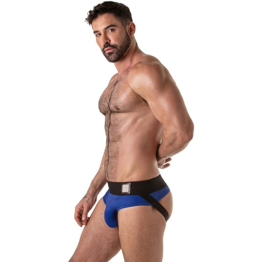 LOCKER GEAR - JOCKBRIEF MIT BREITEM BUND, BLAU, M