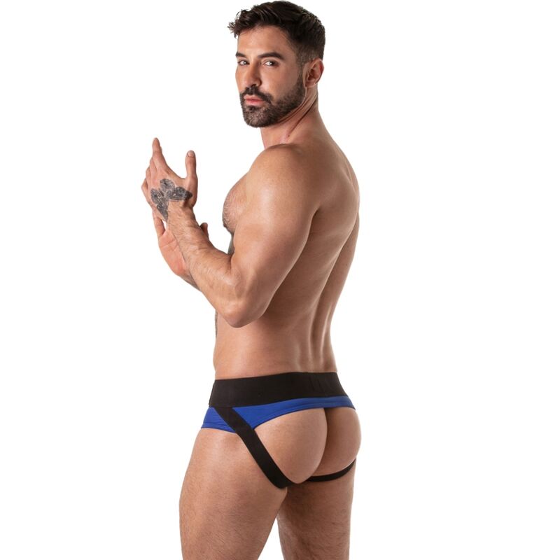 LOCKER GEAR - JOCKBRIEF MIT BREITEM BUND, BLAU, M