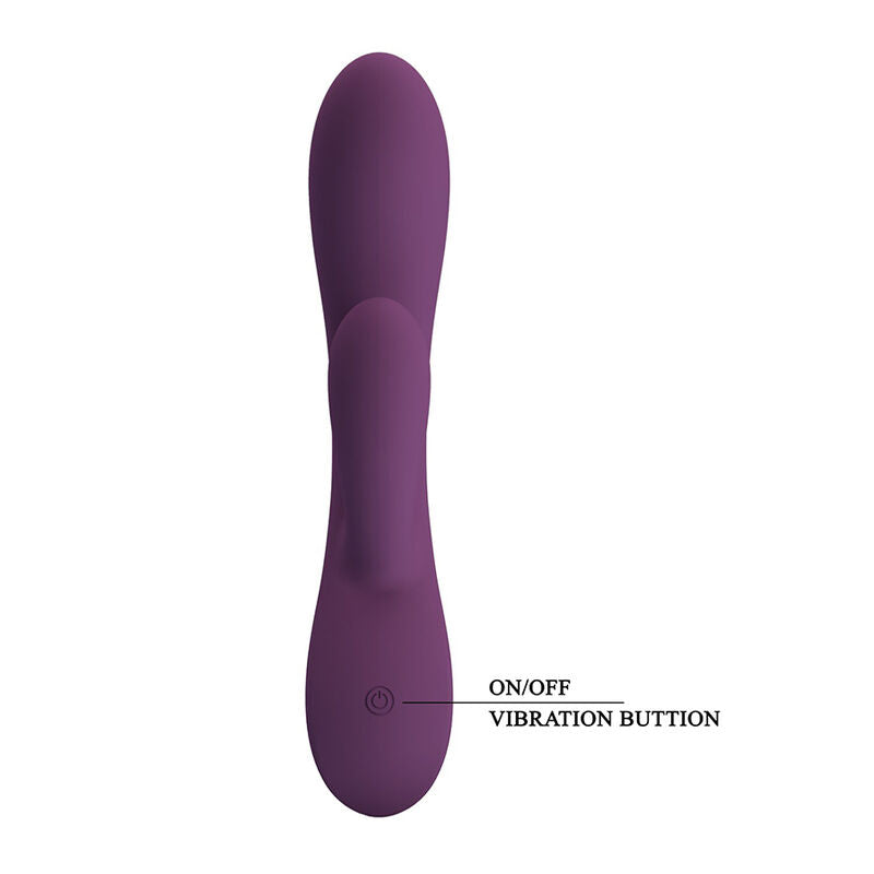 PRETTY LOVE - ROSOLYN RECHARGEABLE RABBIT VIBRATOR 10 FUNCTIONS