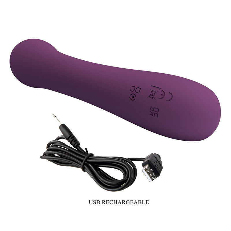 PRETTY LOVE - ROSOLYN RECHARGEABLE RABBIT VIBRATOR 10 FUNCTIONS