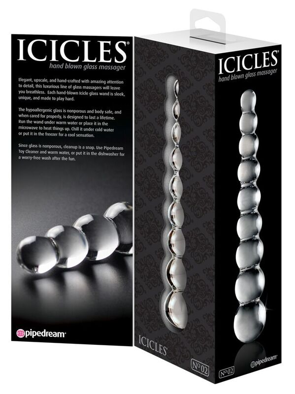 ICICLES - N. 2 GLASS MASSAGER