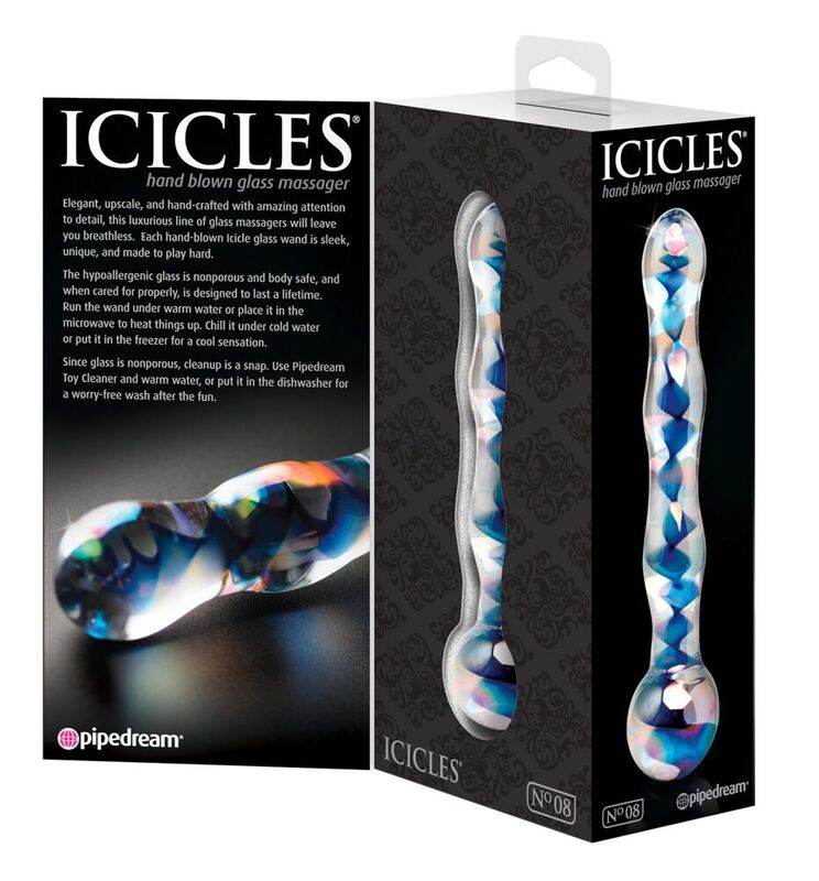 ICICLES - N. 8 GLASS MASSAGER