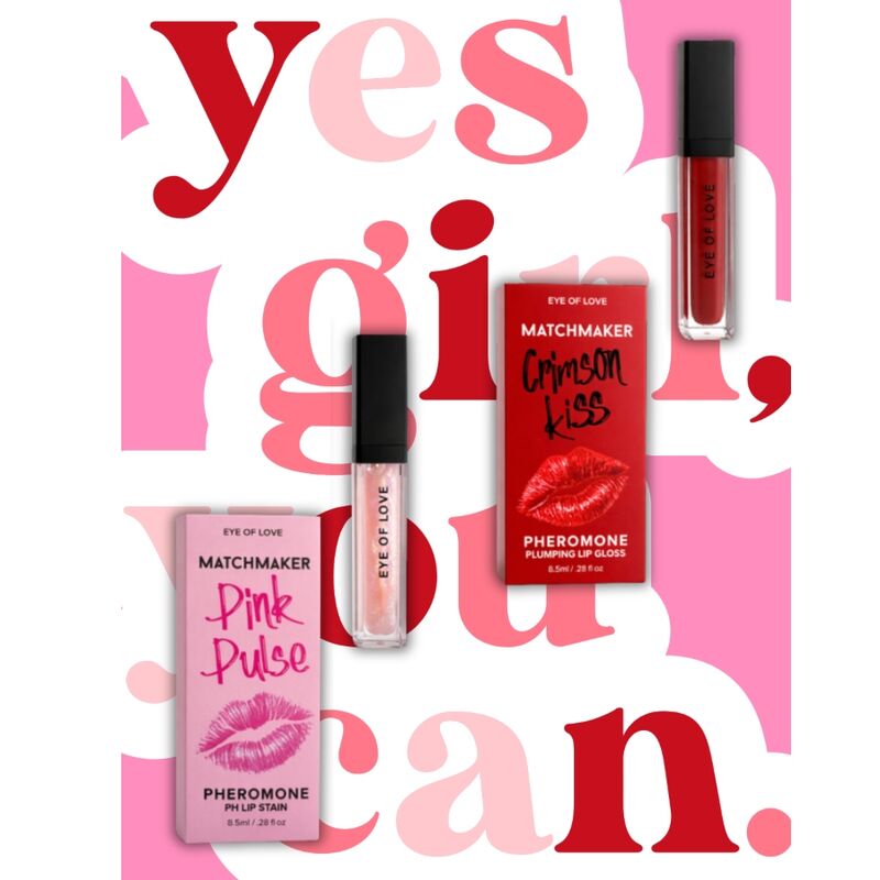 EYE OF LOVE - MATCHMAKER CRIMSON KISS RODE LIPGLOSS MET VOLUMINIUMEND EFFECT EN FEROMONEN 8,5 ML