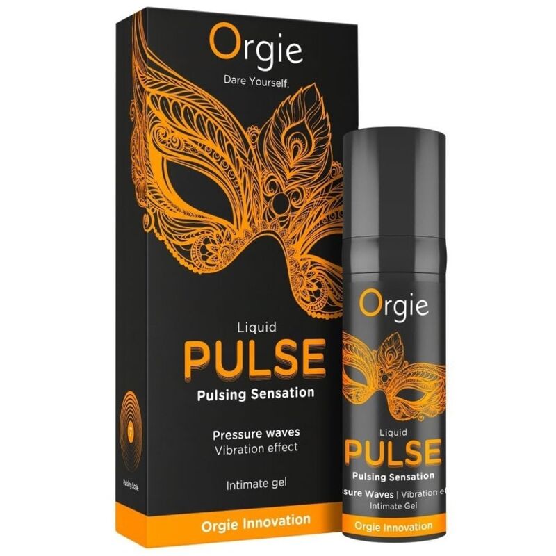 ORGIE - PULSE KYSSEBAR INTIMGEL MED PULSERENDE FORNEMMELSE 15 ML