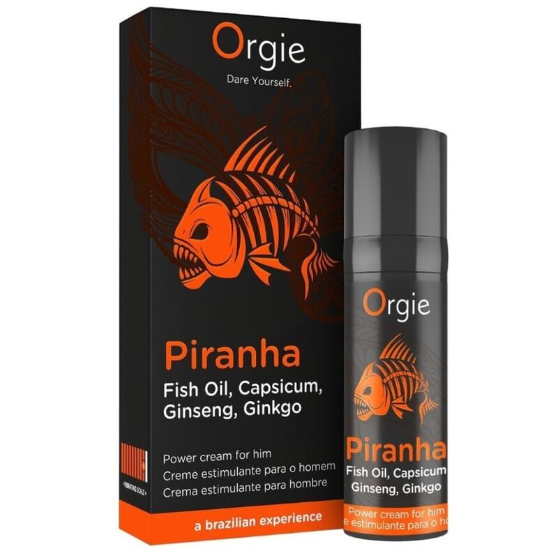 ORGIE - CREME DE PODER PIRANHA PARA ELE 15 ML