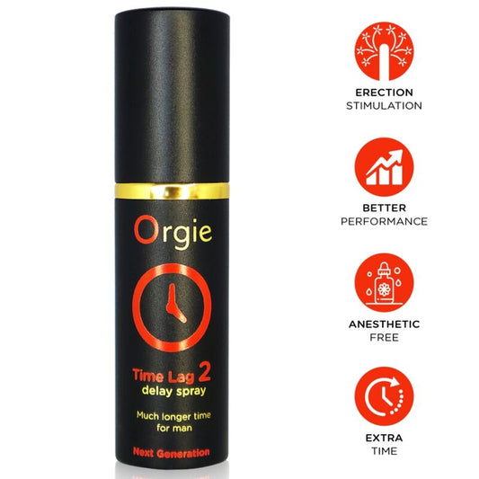ORGIE - TIME LAG 2 VERZÖGERTES SPRAY, ANÄSTHETIKFREI, 10 ML