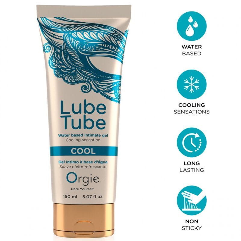 ORGIE - LUBE TUBE COOL KØLENDE VANDBASERET INTIMGEL 150 ML
