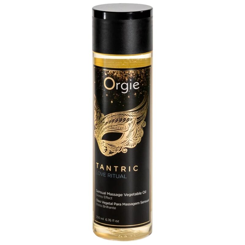 ORGIE - TANTRIC LOVE RITUAL VEGETABILSK SANSELIG MASSAGEOLIE 200 ML