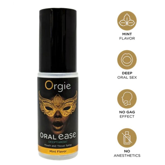 ORGIE - ORAL EASE MOND- EN KEELSPRAY MUNT 50 ML