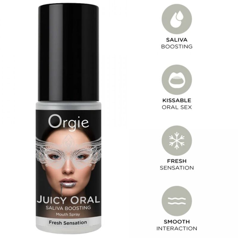 ORGIE - SAPPIGE MONDSPUITSTOOT VOOR HET VERHOGEN VAN DE SPIJSVORMING MUNT 15 ML
