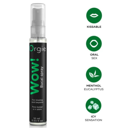 ORGIE - WOW! MENTHOL EN EUCALYPTUS BUCCALE SPRAY 10 ML