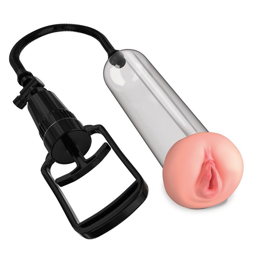 PUMP WORX - BOMBA DE ERECCIÓN CON VAGINA PARA PRINCIPIANTES