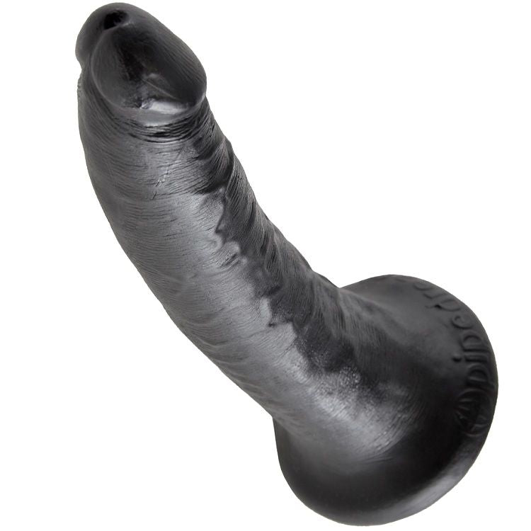 KING COCK - DILDO BLACK 17.8 CM