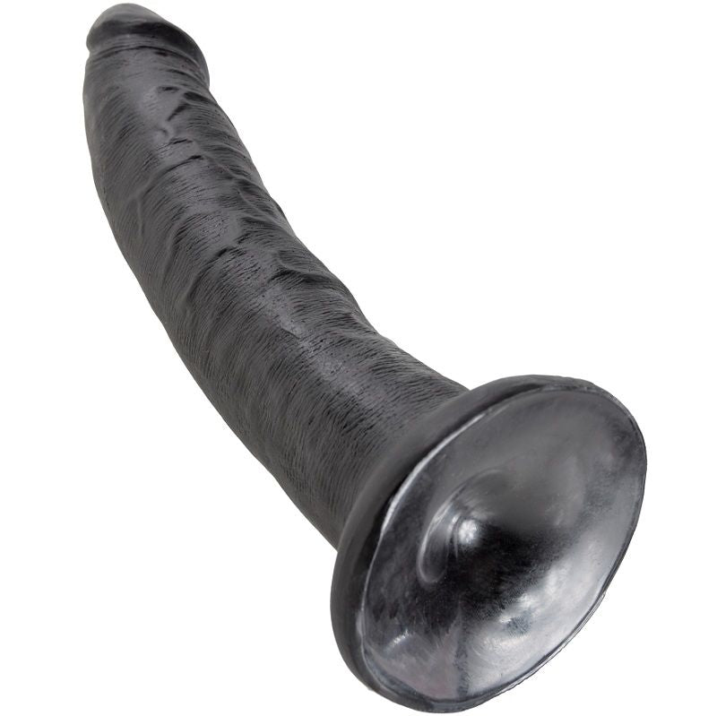 KING COCK - DILDO BLACK 17.8 CM