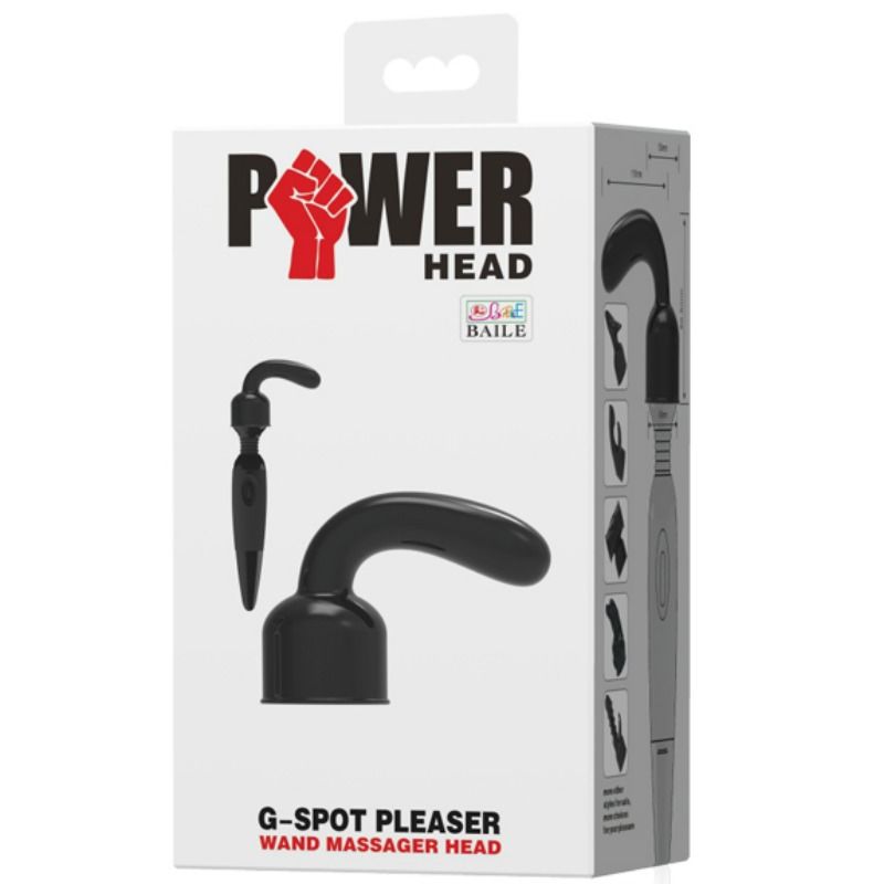 BAILE - POWER HEAD INTERCHANGEABLE HEAD FOR MASSAGER G SPOT PLEASER